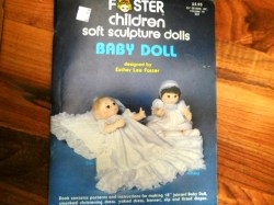 207 VOLUME VII FOSTER CHILDREN SOFT SCULPTURE DOLLS, BABY DOLL BOOK